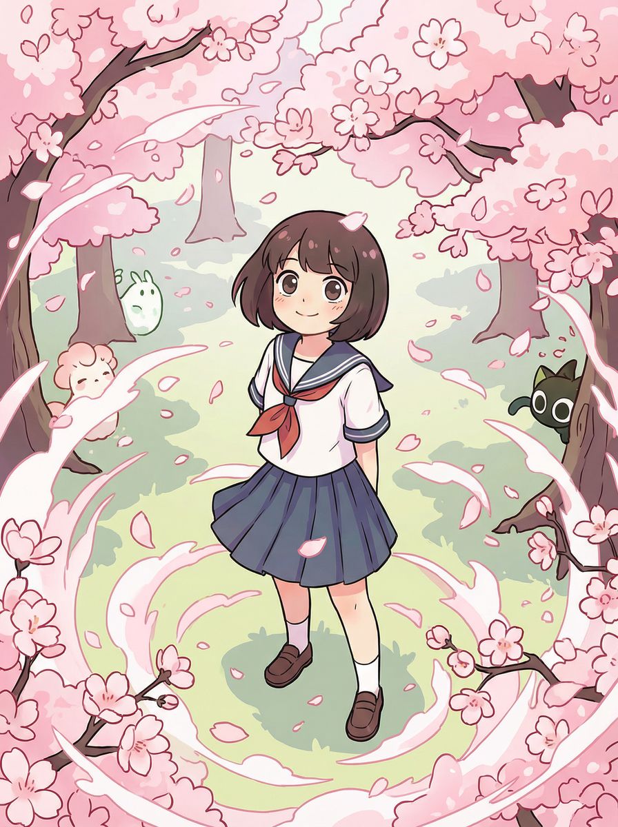 无限臀山动漫-樱之物语校园动漫